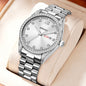 Log Series Diamond Disc Quartz Women's Watch