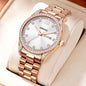 Log Series Diamond Disc Quartz Women's Watch